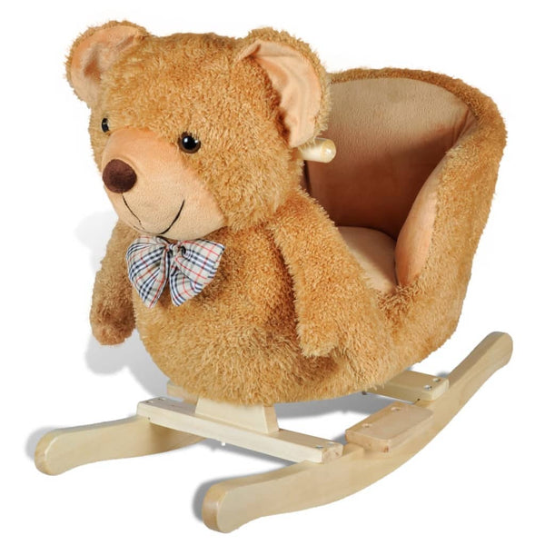 Hobbeldier teddybeer Baby & peuter > Babyspeelgoed > Babystoeltjes OwlyShop Bruin 