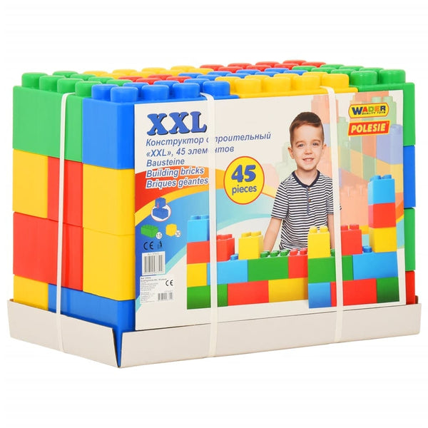 Polesie Speelgoedblokken 45 st Baby & peuter > Babyspeelgoed > Sorteer- & stapelspeelgoed OwlyShop Multikleur 