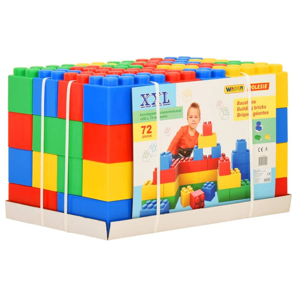 Polesie Speelgoedblokken 72 st Baby & peuter > Babyspeelgoed > Sorteer- & stapelspeelgoed OwlyShop Multikleur 